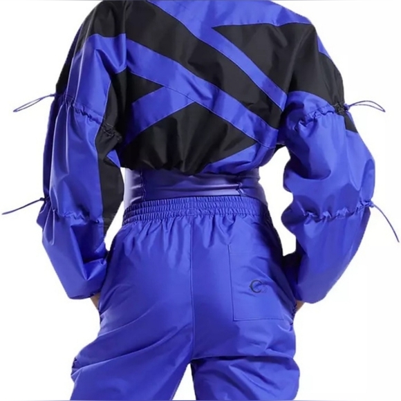 Reebok x Cardi B Woven 2pc Suit Large Ultimate Purple Streetwear - Picture 3 of 15